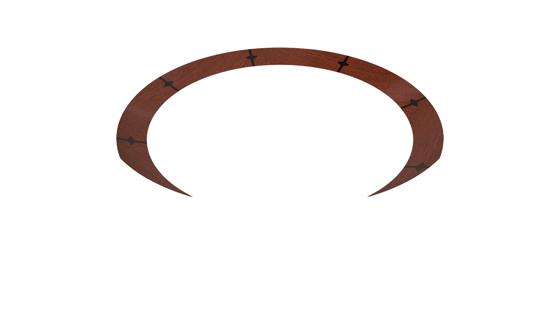 Mahogany Pomelle Sapele - Veneer image